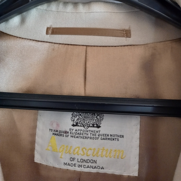 Vintage Aquascutum Acqua 5 Trench Coat - Picture 5 of 11